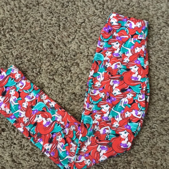 Tween Lularoe Disney Princess Leggings 